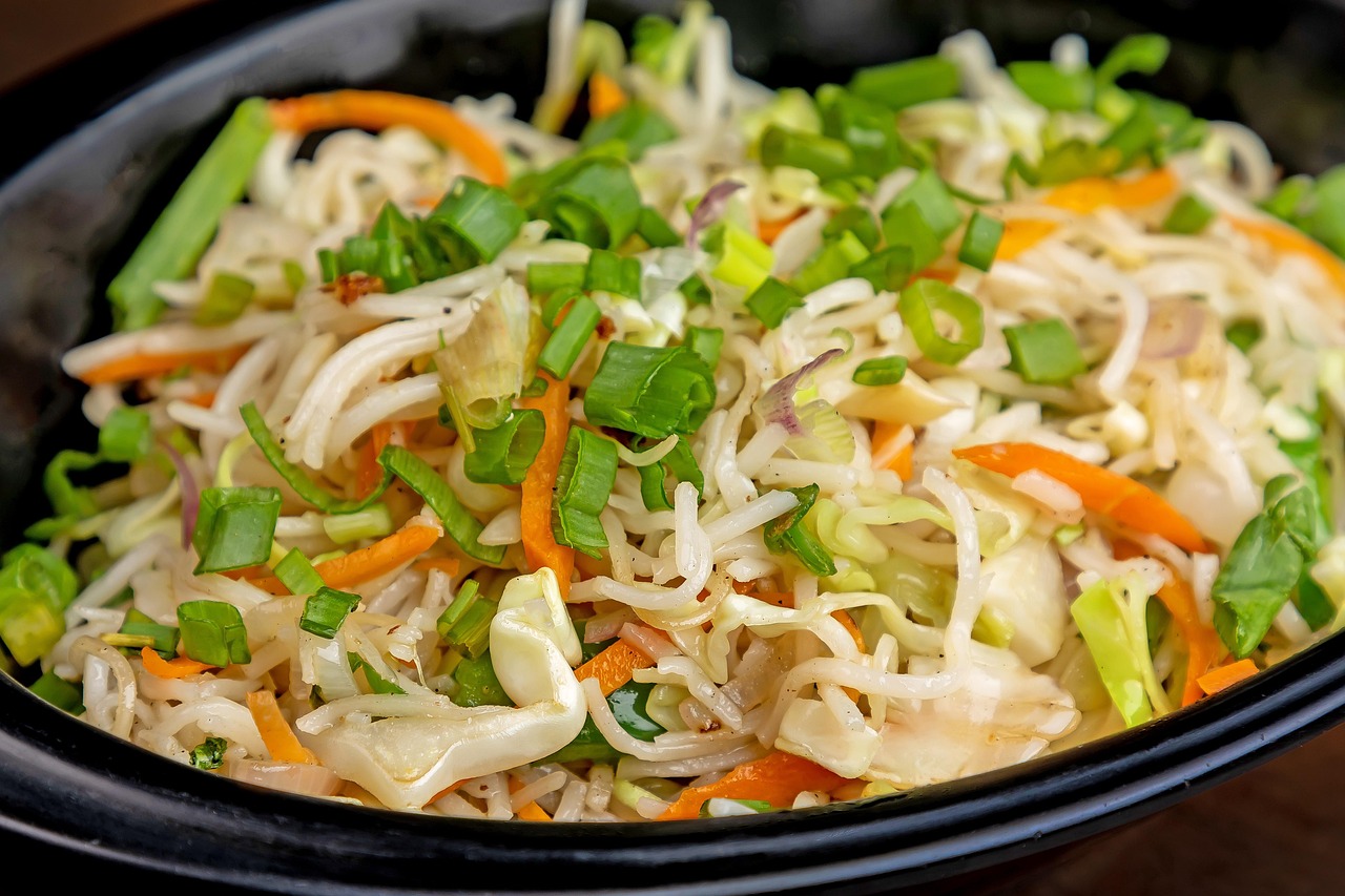 Pollo Oriental con verduras